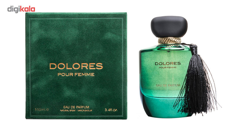 ادو پرفیوم زنانه فراگرنس ورد مدل DOLORES Pour Femme حجم 100 میلی لیتر