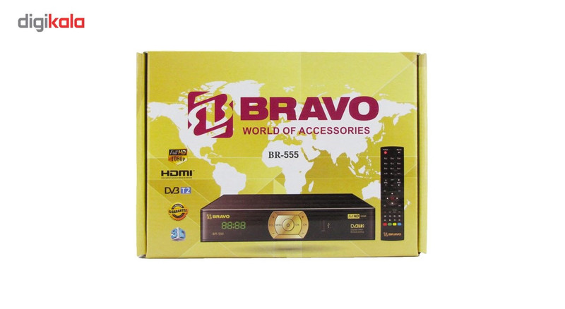 گیرنده دیجیتال براوو مدل BRAVO BR-555