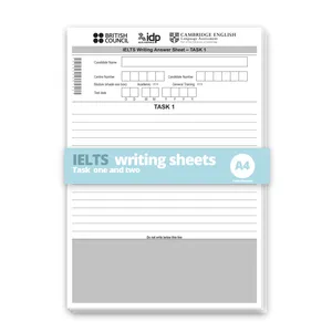 کاغذ تمرین کیوتی مدل آیلتس مجموعه 10 عددی