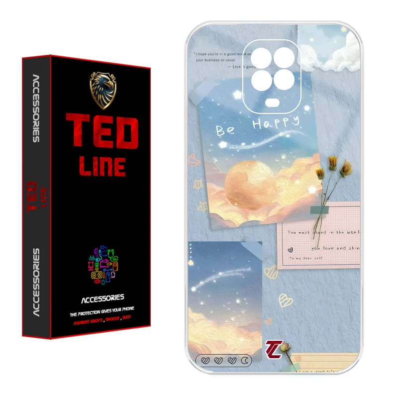 کاور تد لاین طرح کلاژ هنری کد 1127 مناسب برای گوشی موبایل شیائومی Redmi Note 9S / Note 9 Pro