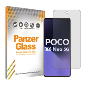 Panzer Glass Resistant model transparent screen protector suitable for Xiaomi Poco X6 Neo mobile phone