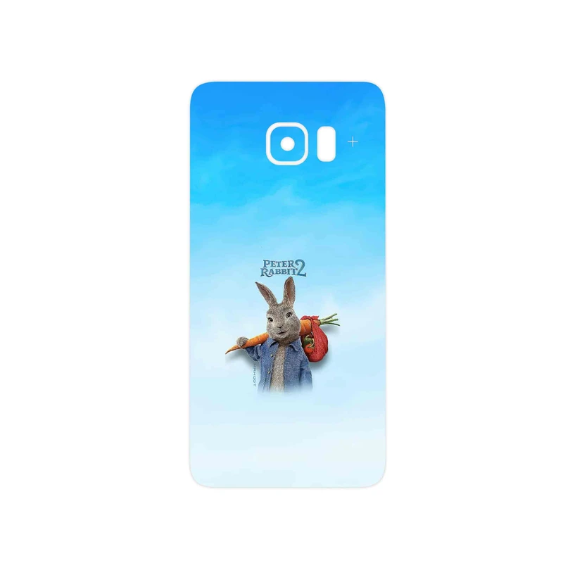 برچسب پوششی ماهوت مدل Peter Rabbit مناسب برای گوشی موبایل سامسونگ Galaxy S6 Edge Plus