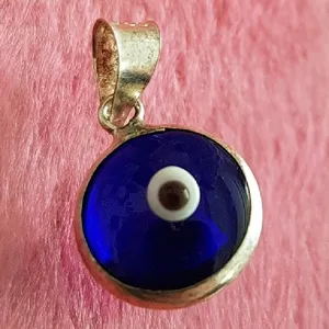 آویز گردنبند نقره زنانه مدل چشم نظر کد P22