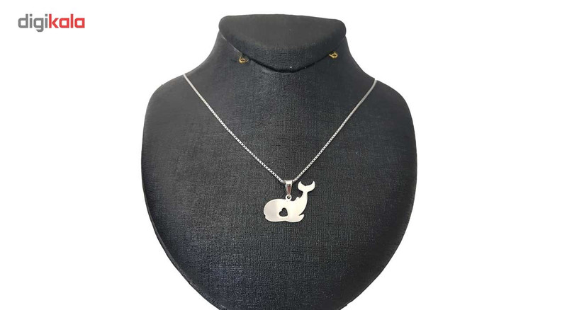 گردنبند نقره ترمه مدل وال