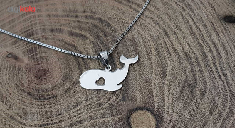 گردنبند نقره ترمه مدل وال