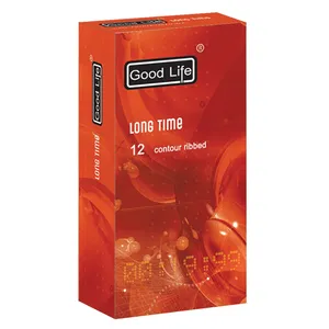 کاندوم گودلایف مدل تاخیریlongtime  And Ribbed بسته 12 عددی