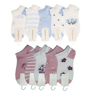 جوراب دخترانه کد 3346 بسته 10 عددی