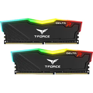 رم دسکتاپ DDR4 دو کاناله 2666 مگاهرتز CL15 تیم گروپ مدل T-Force Delta RGB ظرفیت 16 گیگابایت