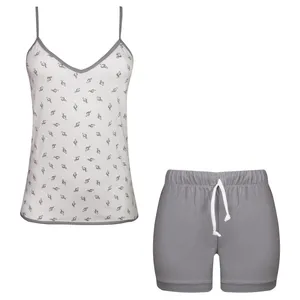 ست تاپ و شلوارک زنانه کوزا مدل 9226