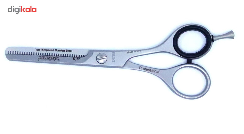 قیچی آرایشگری پیتاژ اینوکس حرفه ای دلگان مدل DI769