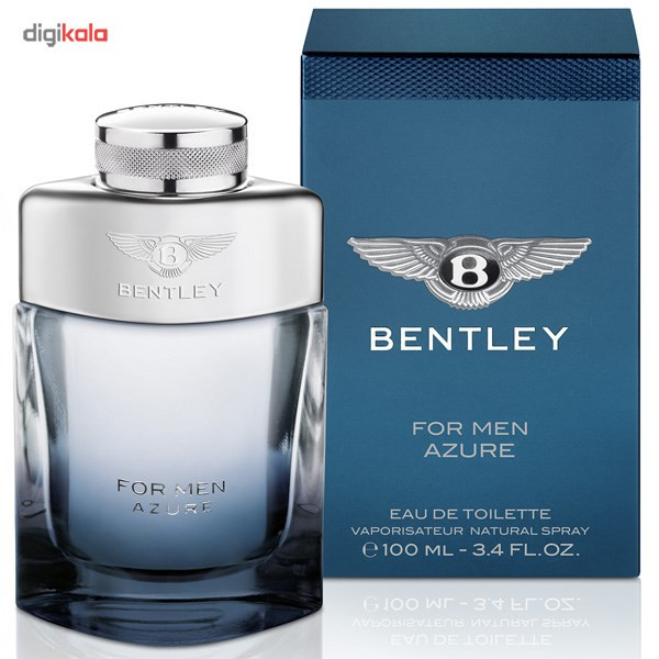 ادو تویلت مردانه بنتلی مدل For Men Azure حجم 100 میلی لیتر