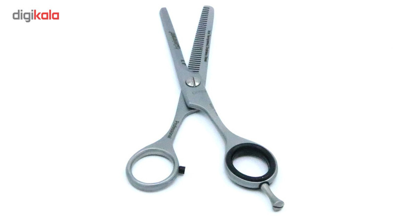 قیچی آرایشگری پیتاژ اینوکس حرفه ای دلگان مدل DI769