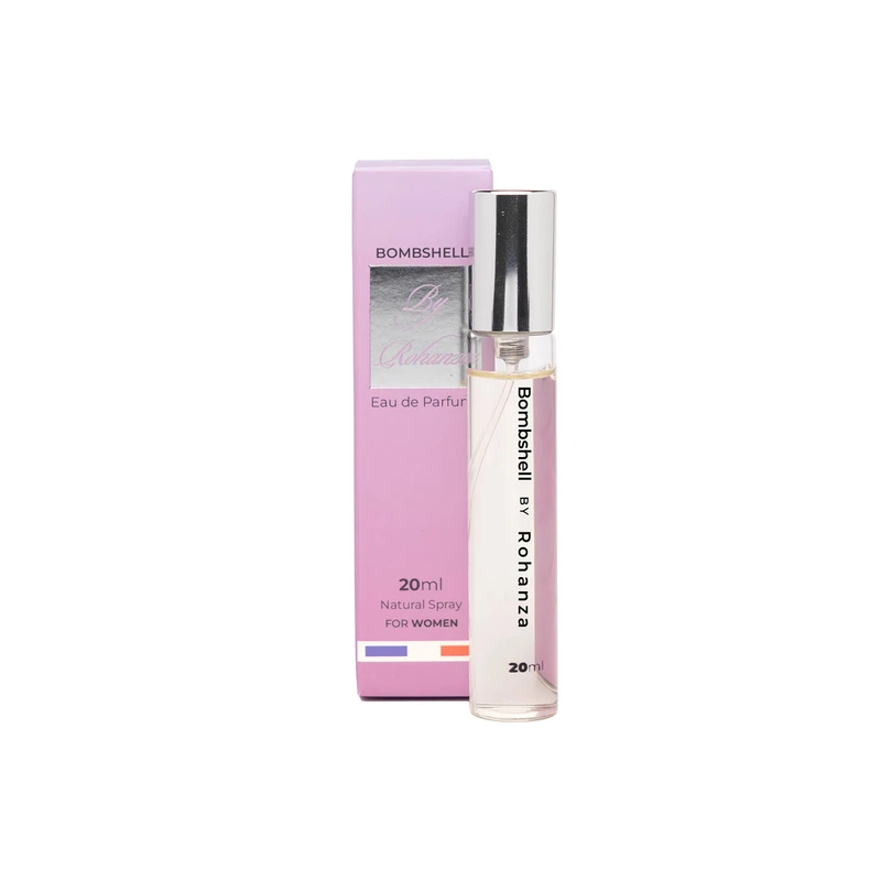 عطر جیبی زنانه روهانزا  مدل Bombshell با رایحه خنک حجم 20 میلی‌لیتر