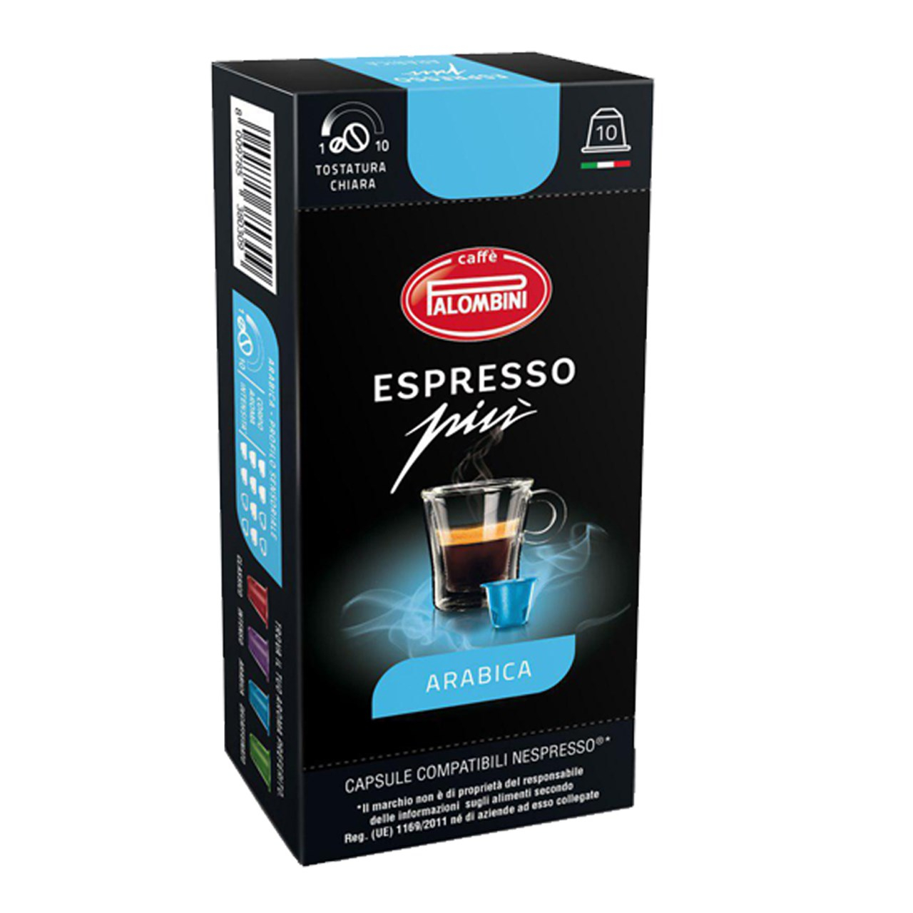 کپسول قهوه اسپرسو پالومبینی مدل Arabica بسته 10 عددی