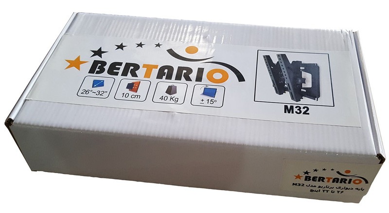 پایه دیواری برتاریو مدل M32 مناسب برای تلویزیون های 26 تا 32 اینچی