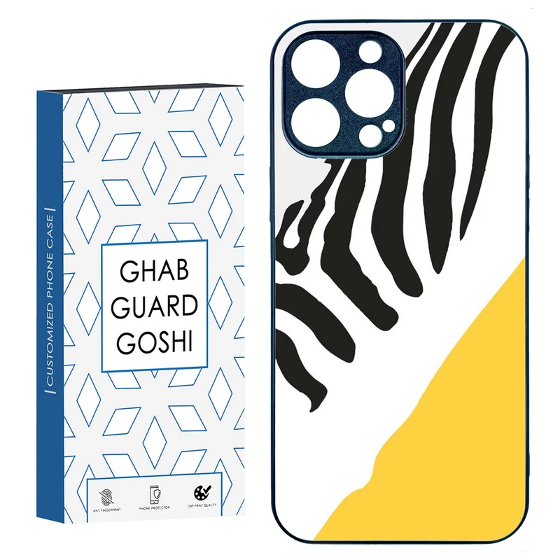 کاور قاب گارد گوشی طرح گورخر کد TPU-025 مناسب برای گوشی موبایل اپل IPHONE 15 PRO MAX
