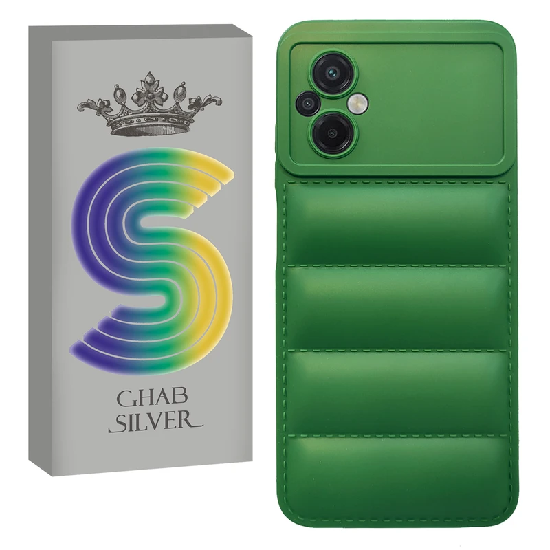 کاور قاب سیلور مدل پافری مناسب برای گوشی موبایل شیائومی Poco M5