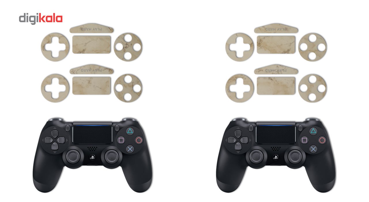 برچسب ماهوت مدل Almond-Marble Special   مناسب برای کنسول بازی PS4 Pro