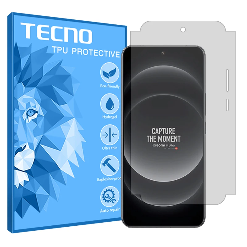 محافظ صفحه نمایش شفاف تکنو مدل Resistant مناسب برای گوشی موبایل شیائومی 14 Ultra