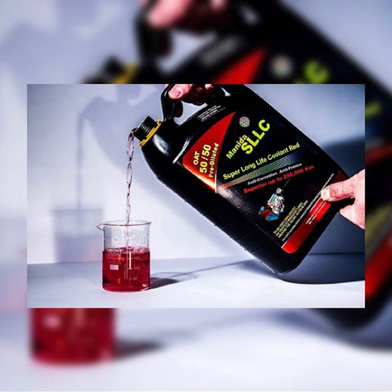ضدیخ و ضدجوش خودرو مانیدا مدل SLLC حجم 4 لیتر