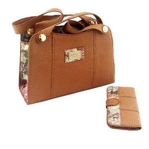 کیف چرم مدل 1125 به همراه کیف پول