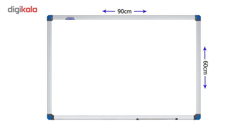 تخته وایت برد شیدکو مدل آلفا سایز 60x90 سانتی متر