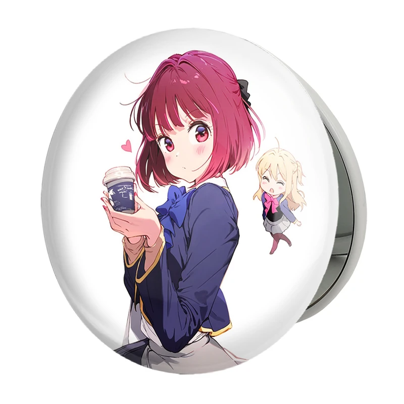 آینه جیبی خندالو طرح کانا انیمه اوشی نو کو مدل تاشو کد 31206