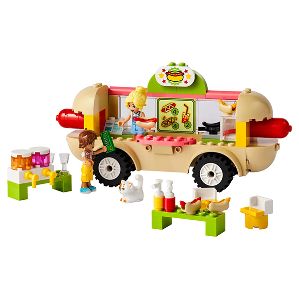 لگو سری Friends Hot Dog Food Truck کد 42633 لگو سری Friends Hot Dog Food Truck کد 42633