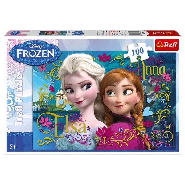 پازل 100 تکه ی تریفل طرج آنا. برابر کیفیت ادوکا، ravensburger, Educa پازل 100 تکه ی تریفل طرج آنا. برابر کیفیت ادوکا، ravensburger, Educa