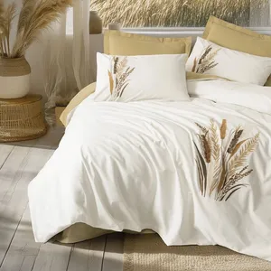 سرویس ملحفه 2 نفر 6 تکه کاتن باکس مدل Brode Rnf Alvora Hardal C.K