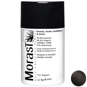 Morast Black Hair Fattener Fiber Hair Powder 12.5g