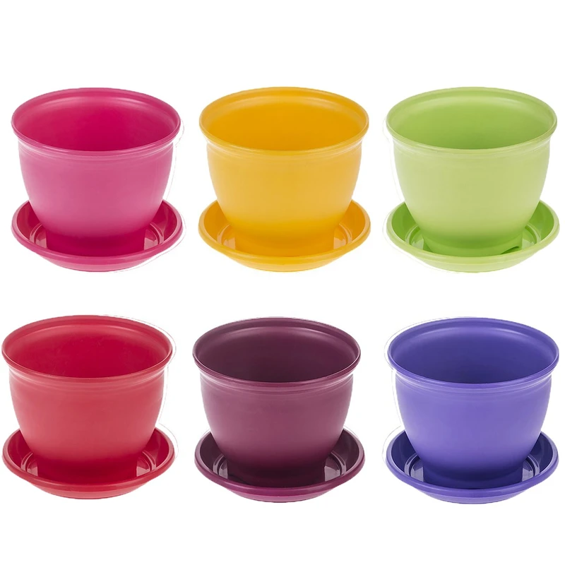 گلدان شهر آذین مدل 3020 مجموعه 6 عددی