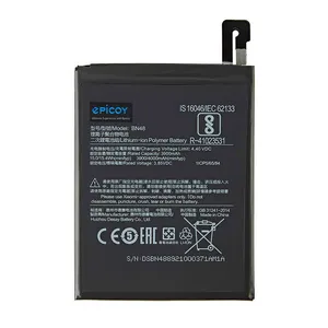 Epicoy Gorillaomi-BN48-EAS 4000mah capacity Phone Battery For Xiaomi Redmi Note 6 Pro