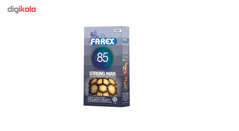 کاندوم فارکس مدل Strong Man 85 بسته 12 عددی