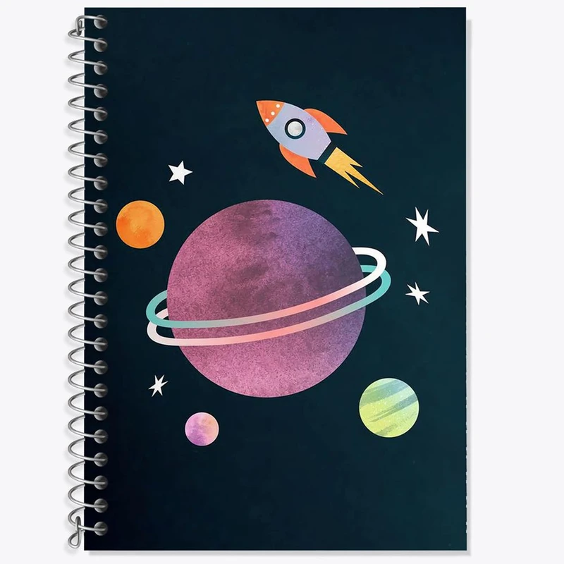 دفتر لغت 50 برگ خندالو مدل فضایی کد 25152