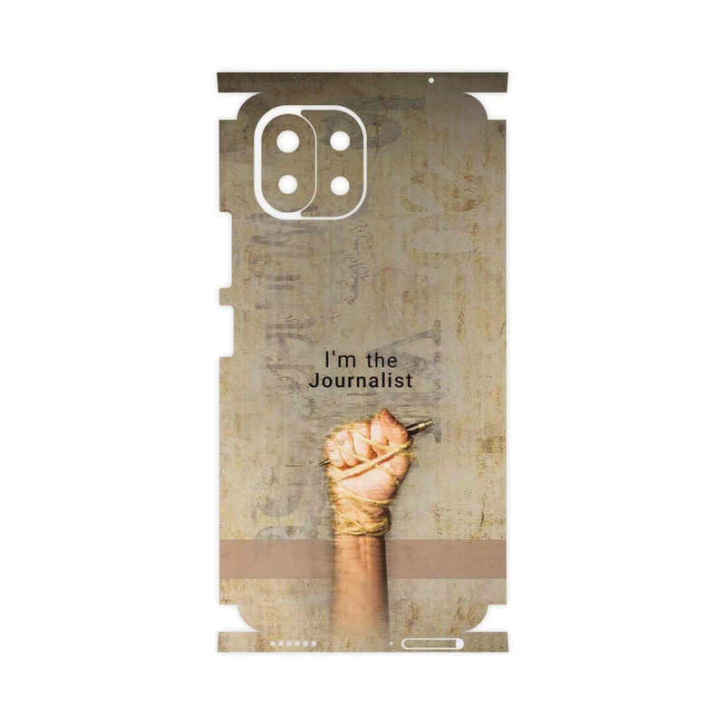 برچسب پوششی ماهوت مدل Journalist-FullSkin مناسب برای گوشی موبایل شیائومی 11 Lite 5G NE