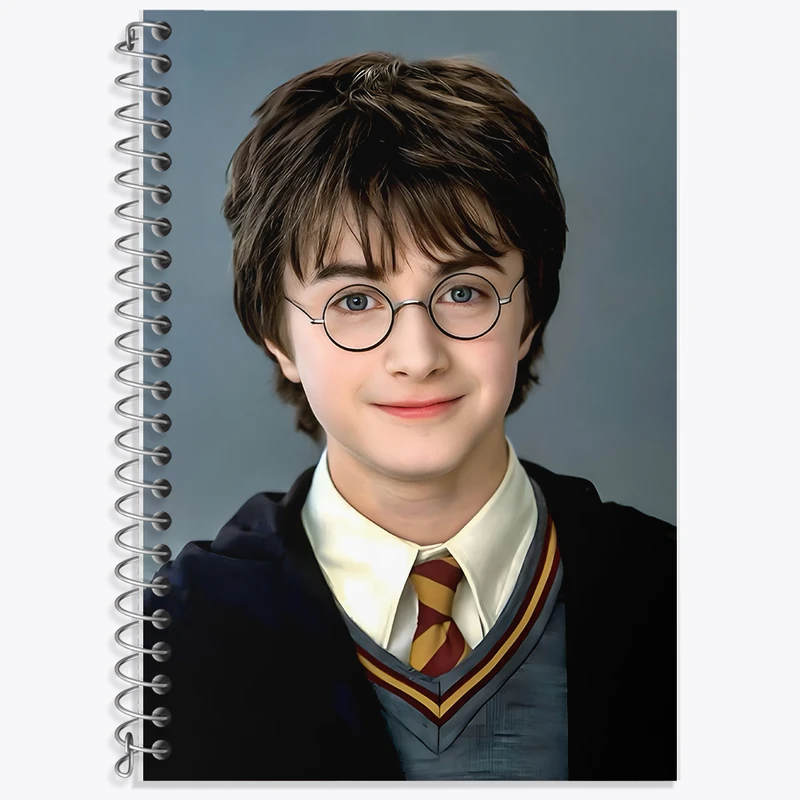 دفتر نت موسیقی 50 برگ خندالو طرح هری پاتر (Harry Potter) کد F6002