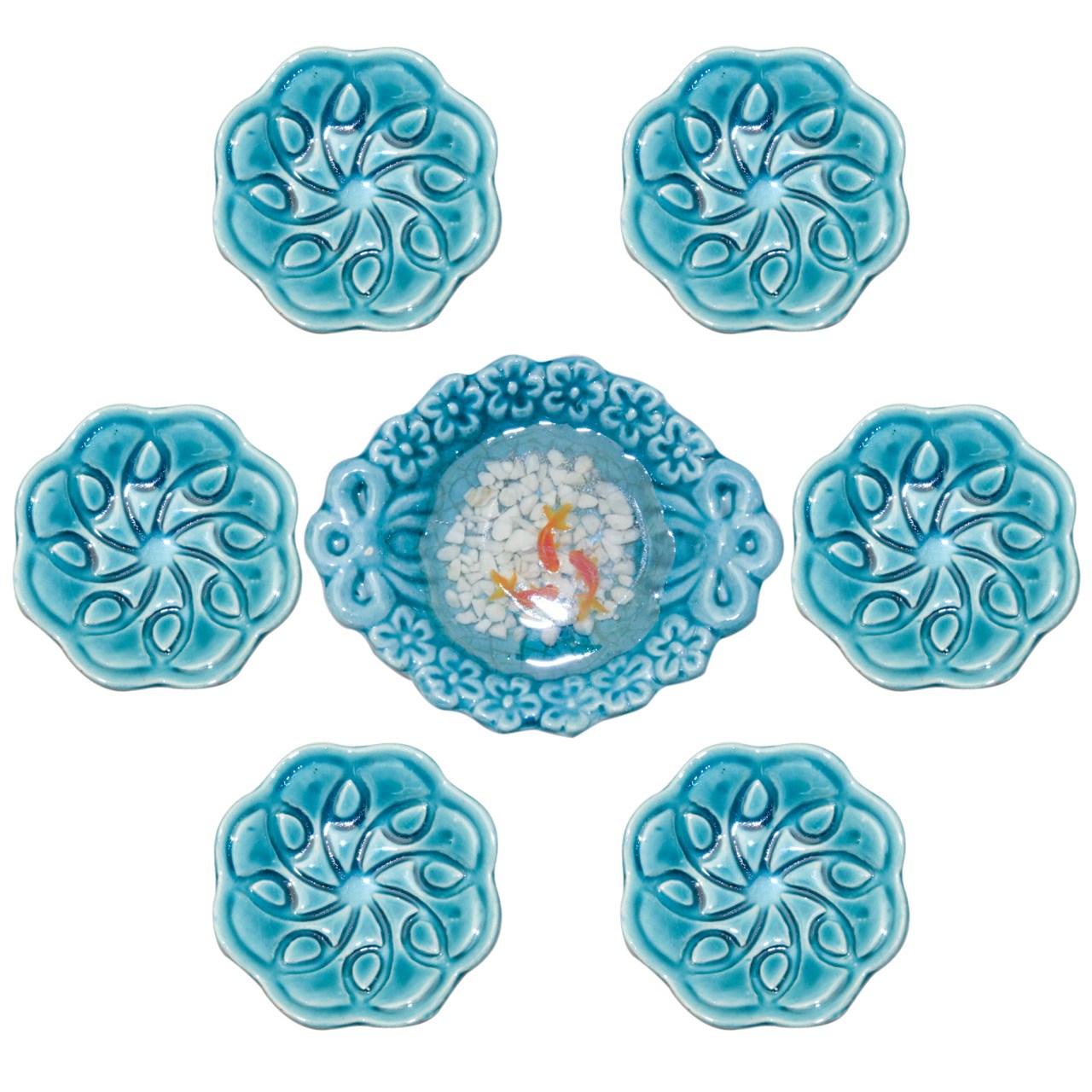 مجموعه هفت سین سرامیکی آرت گالری مدل A3090