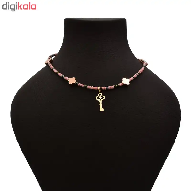 گردنبند طلا 18 عیار زنانه الن نار مدل کليد کد N5452992