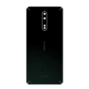 MAHOOT Black-suede Special Sticker for Nokia 8