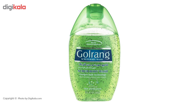 شامپو بدن گلرنگ مدل Scrub Green مقدار 280 گرم