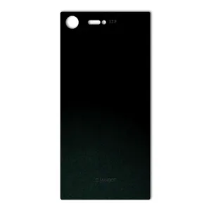 MAHOOT Black-suede Special Cover Sticker for Sony Xperia XZ Premium