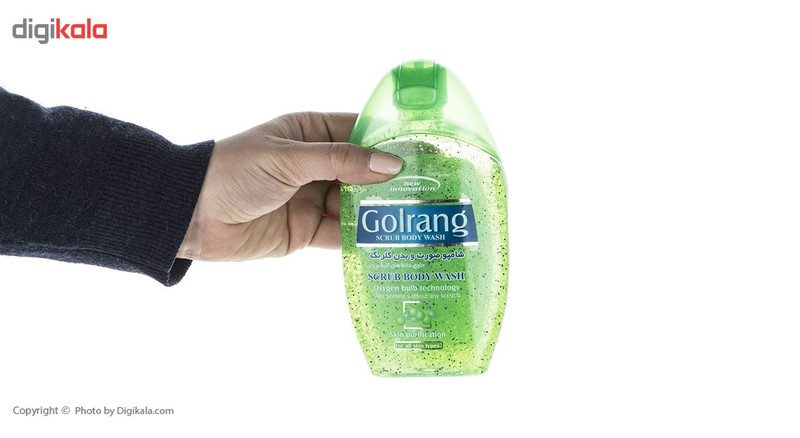شامپو بدن گلرنگ مدل Scrub Green مقدار 280 گرم