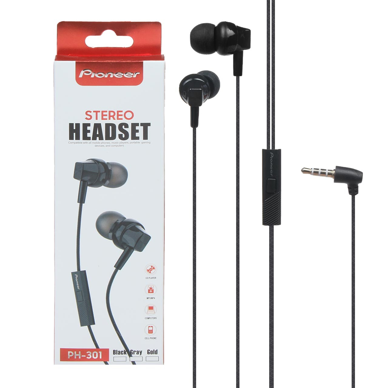 هدست  مدل PH-301 STEREO HEADSET