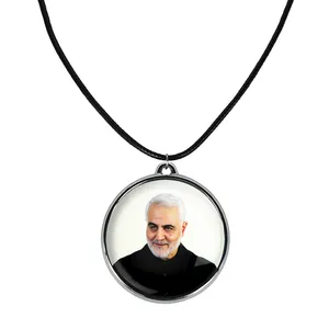 گردنبند خندالو مدل سردار قاسم سلیمانی کد 1260712612