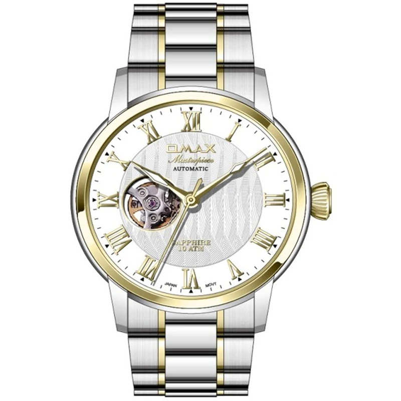 ساعت مچی عقربه‌ای اتوماتیک مردانه اوماکس مدل OAOR009T6TI