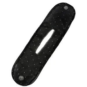 بامتل مو زنانه مدل فر گوجه ای کد 3155