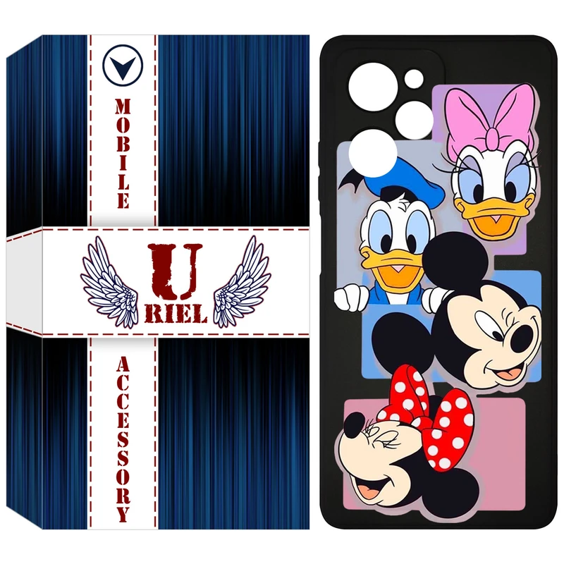 کاور یوریل مدل KSH کد 5 طرح عروسکی مناسب برای گوشی موبایل شیائومی Poco X5 Pro / Redmi Note 12 Pro 5G