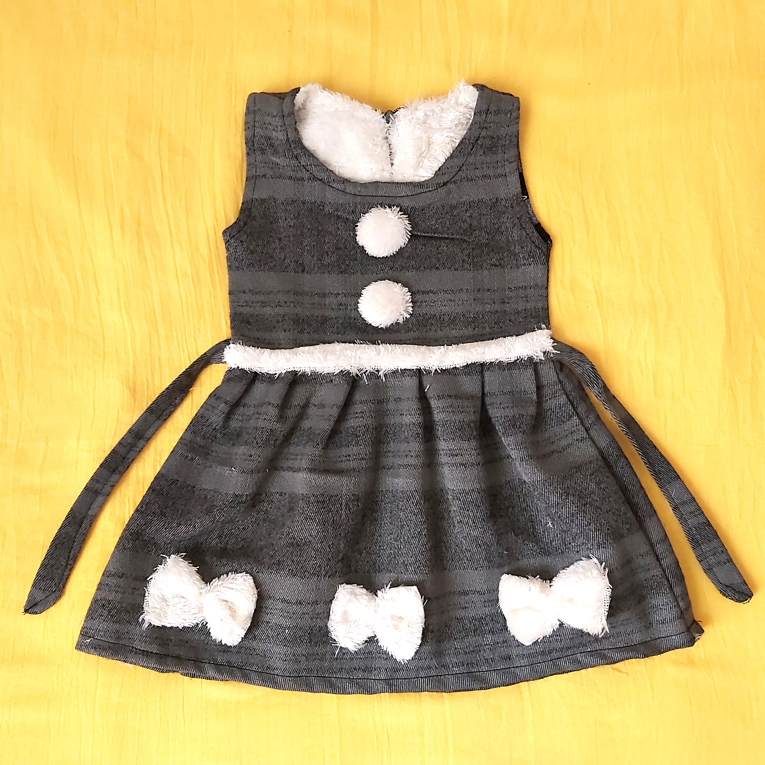 پیراهن دخترانه طرح پروانه کد zogh1