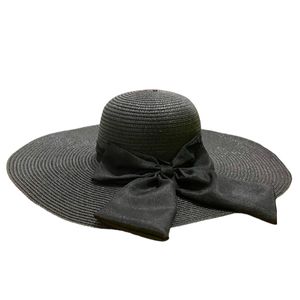 نقد و بررسی کلاه حصیری زنانه مدل ساحلی پاپیون دار توسط خریداران